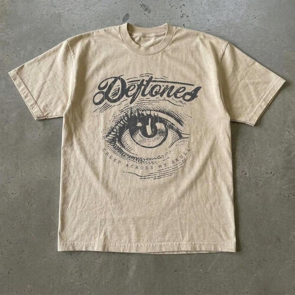 Deftones Cream Band Tee